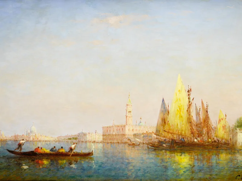 1864-Charles Clement Calderon - Venezia